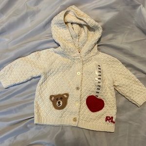 Ralph Lauren Knitted Button Sweater